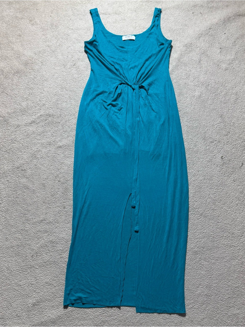 Bailey 44 Anthropologie Dress Womens XS Petite Deji Maxi Tie Waist Front Slit